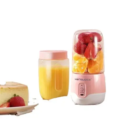 Portable Electric Juicer 300ml USB Rechargeable Fruit Vegetable