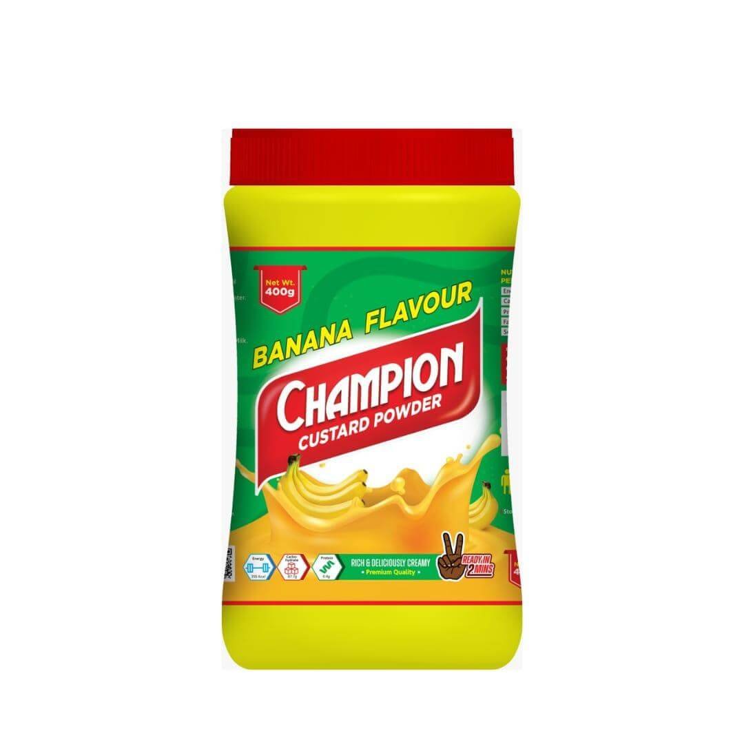 Banana Champion Custard Powder 400g Waziri Ecommerce