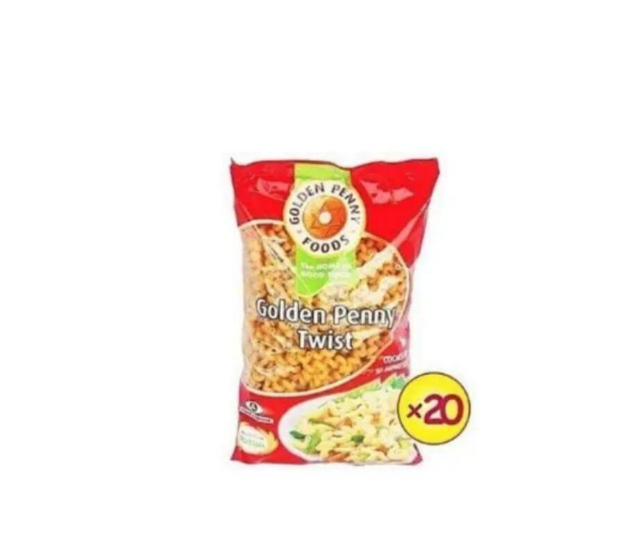 Golden penny Macaroni Twist x20 - Waziri Ecommerce Ltd