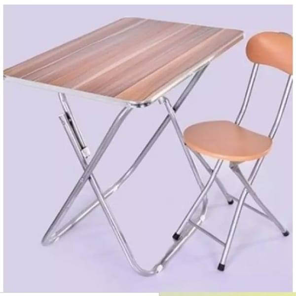 Foldable Reading / Laptop Table And Chair Waziri Ltd