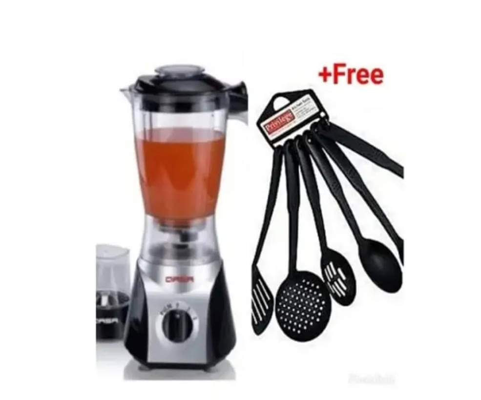 QASA Blender With Free Nonstick Spoon Waziri Ltd
