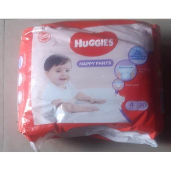 Huggies Baby Nappy Pant Size 4x28 by 1 Carton