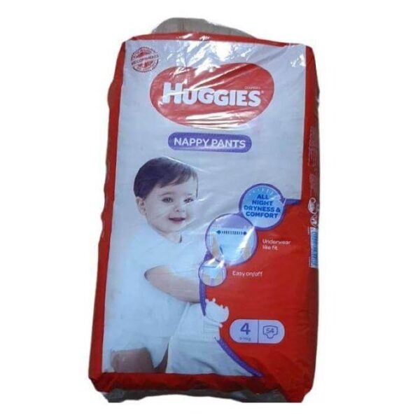 Huggies Baby Nappy Pant Size 4x54 - Jumbo Size