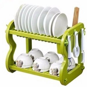 2-step Layer Dish Rack and Drainer