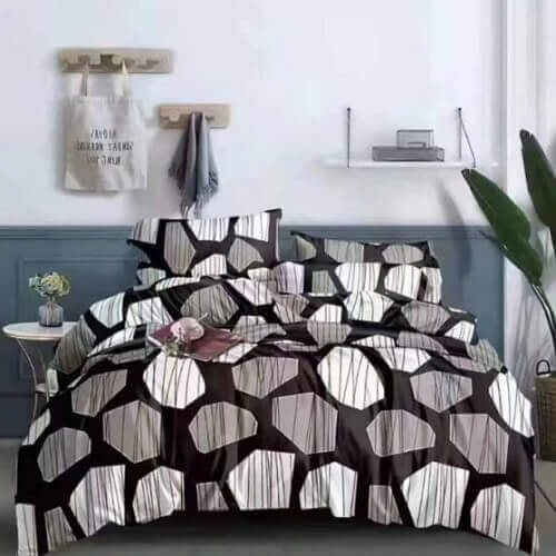 4 by 6 Single Bedding Set with Duvet and 2 Pillowcases