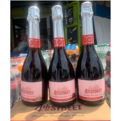 4th Street Sparkling Red Grape Drink 75cl x 6