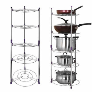 5-Tier Kitchen Pot Rack Stand