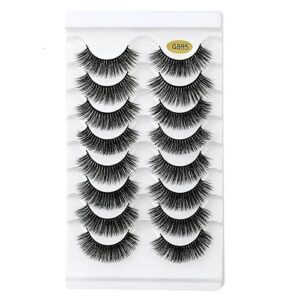 8-in-1 Human Hair Eyelashes