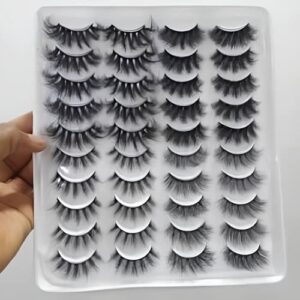 20-in-1 Luxury Mink Tray Eyelashes