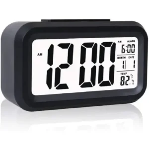 Digital Table Clock With Automatic Sensor