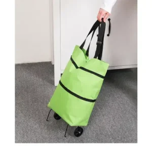 Shopping Pull Cart Trolley Bag With Wheels