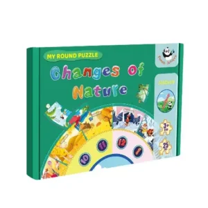 Montessori Learning Seasons and Activities Puzzle Game