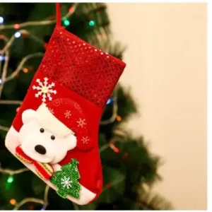 Bear Christmas Hanging Stockings Decoration
