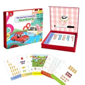 Addition and Subtraction Maths Wipe-Clean Flash Cards