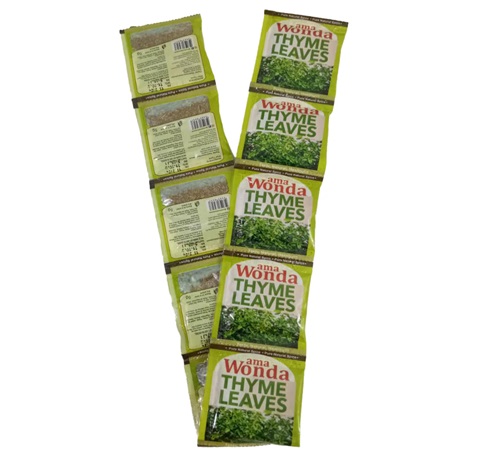 Ama Wonda Thyme Leaves 50g x 60 sachets