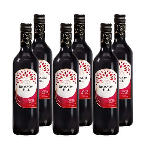 Blossom Hill Soft & Fruity Red Wine 75cl x 6