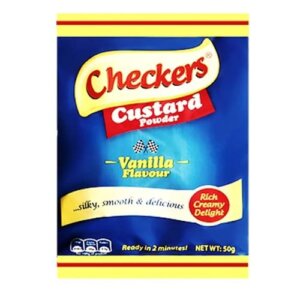 Checkers Custard Vanilla Sachet 50g