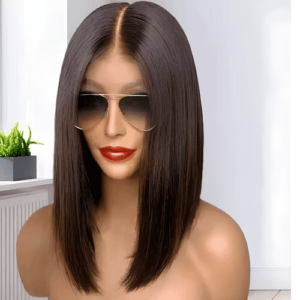 Double Drawn Wig 14" with Kim K Closure