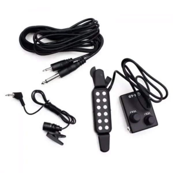 Guitar Pickup with Clip Microphone