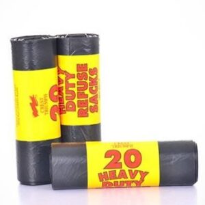 Heavy Duty Refuse Sacks - Pack of 3