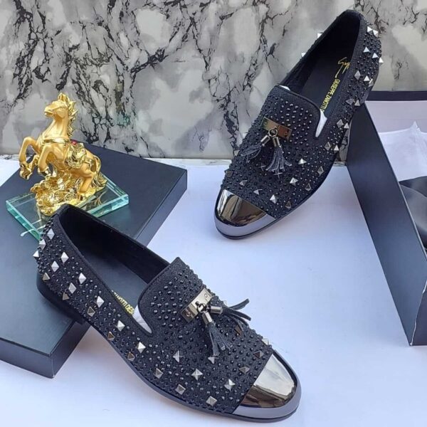 Giuseppe Zanotti Stud Embellished Men's Shoes