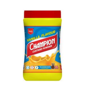 Vanilla Champion Custard Powder 400g x 12
