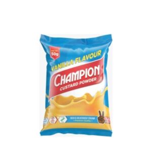 Vanilla Champion Custard Powder Sachet 50g x 24