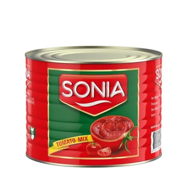 Sonia Tin Tomato Paste 2.2kg x 6 Tins