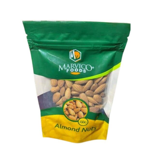 Marvico Almond Nuts 100g x 10 x 6Pouch
