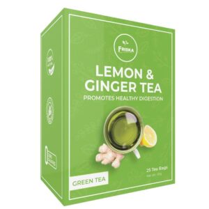 Friska Lemon & Ginger Tea 60g