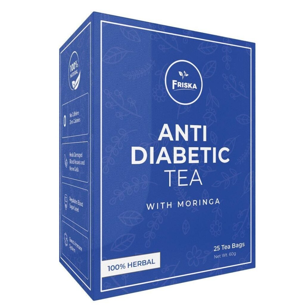 Instant Diabetic Tea Friska Anti-Diabetic Tea 60g | Waziri Ecommerce