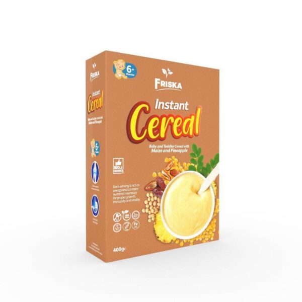 Friska Baby Cereal Maize and Pineapple 400g