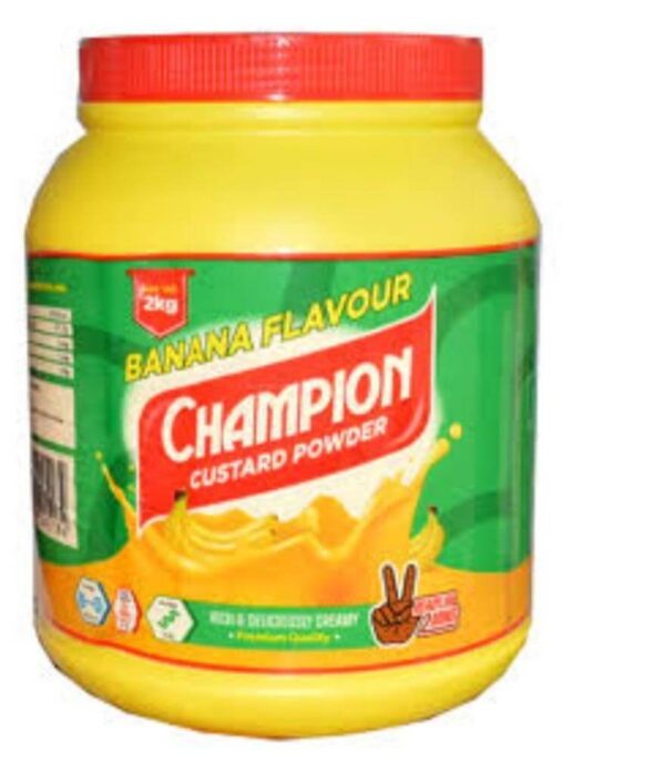 Banana Champion Custard Powder 2kg x 3