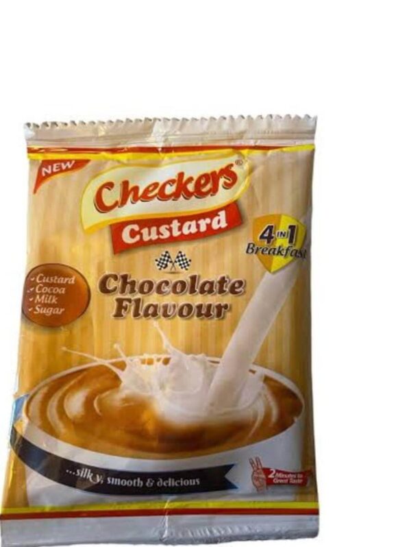 Checkers 4-in-1 Chocolate Custard Sachet 40g