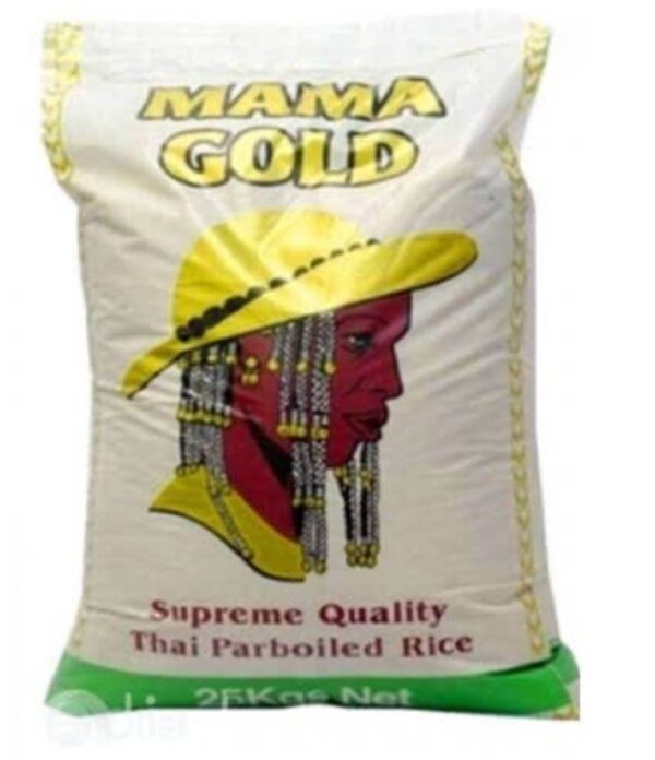 Mamagold Perboiled Rice 25kg