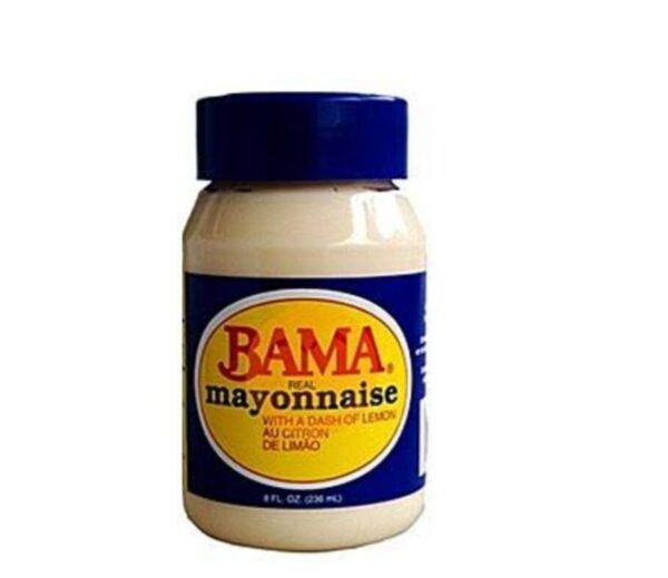 Bama Real Mayonnaise 236ml jar- Small Size 1 Carton