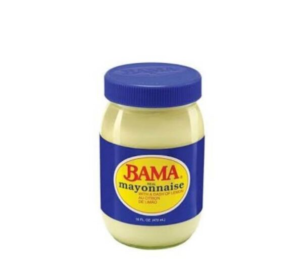 Bama Mayonnaise Jar