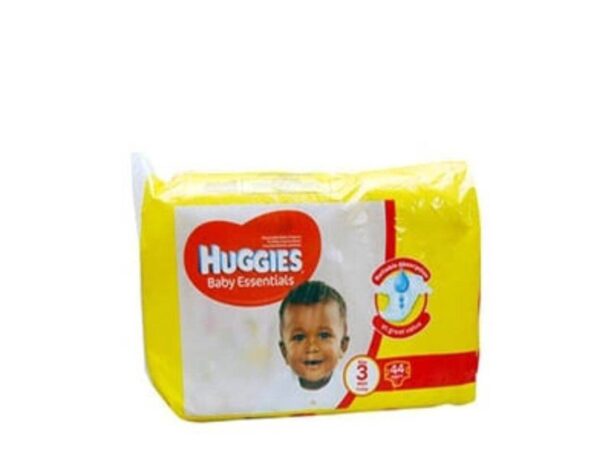 Huggies Baby Essentials Diapers Size 3x44 - 1 Carton