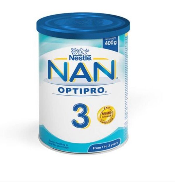 Nan 3 Optipro Baby Milk Formula 400g x 12
