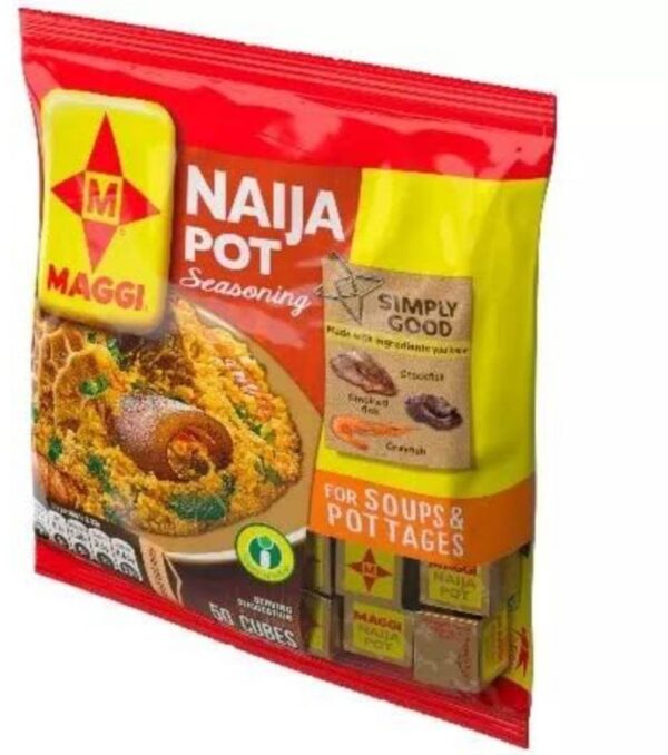 Maggi Naija Pot 4g x 50pcs x 24packs