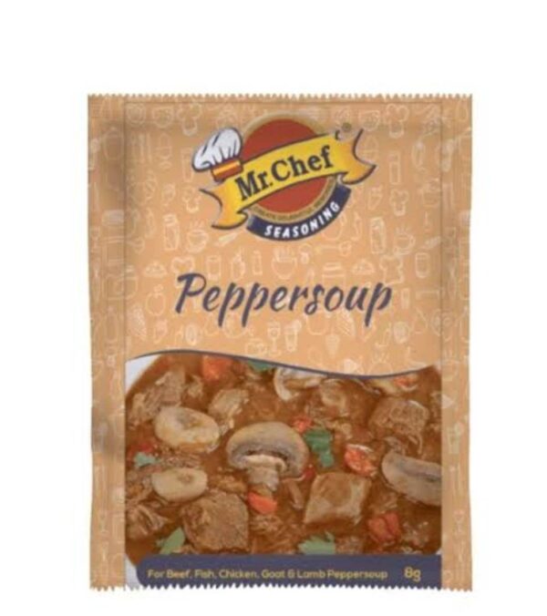 Mr Chef Seasoning Spices Pepper Soup 8g x 300pcs
