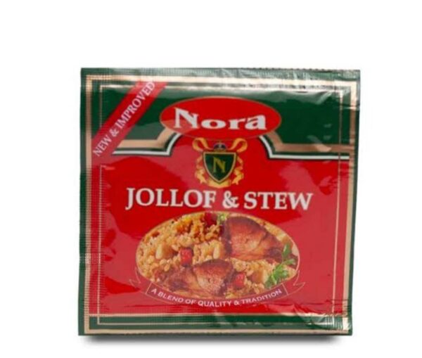 Nora Jollof and Stew Seasoning Spices 10g x 10 x 23
