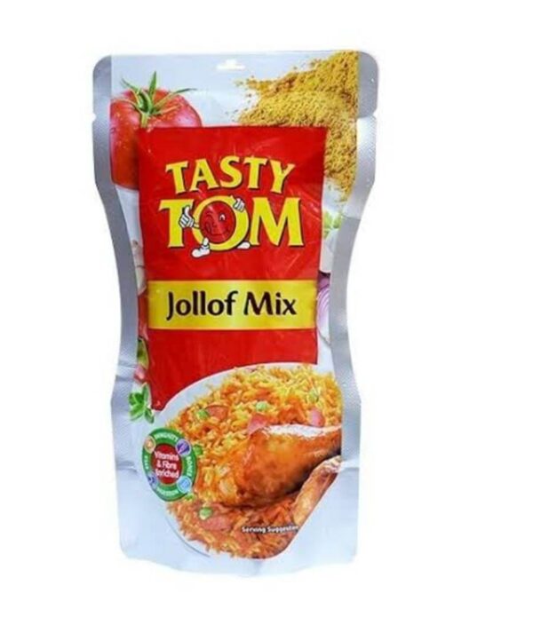 Tasty Tom Jollof Mix Sachet 210g x 24