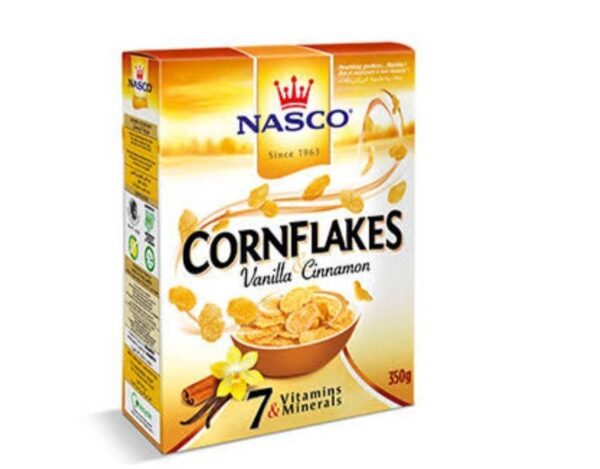 Nasco Cornflakes Cereal 350g x 1 Carton