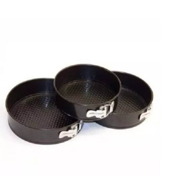 Round Cake Mould - 3 Pieces