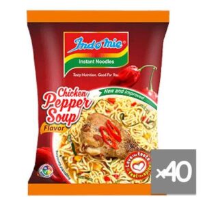 Indomie Noodles Chicken Pepper Soup Flavour 70g x 40