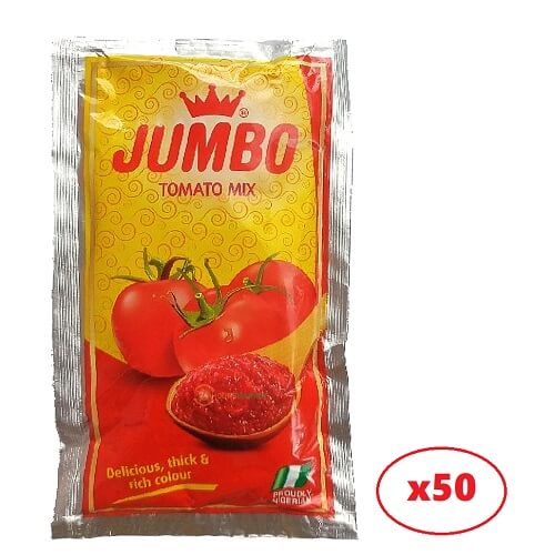 Jumbo Tomato Mix Satchet 60g x 50 | Waziri Ecommerce