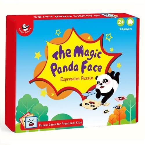 Magic Panda Face Expression Puzzle Game