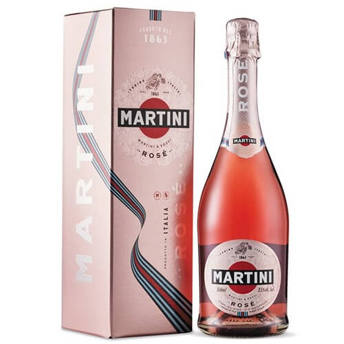 Martini Rose Sparkling Wine 75cl x 6