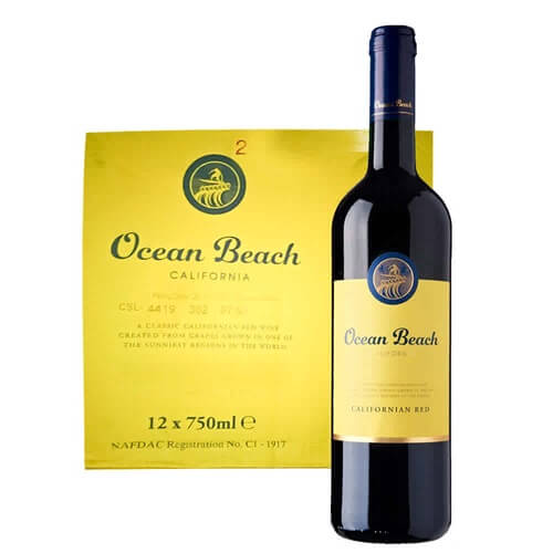 Ocean Beach Californian Red 75cl x 12